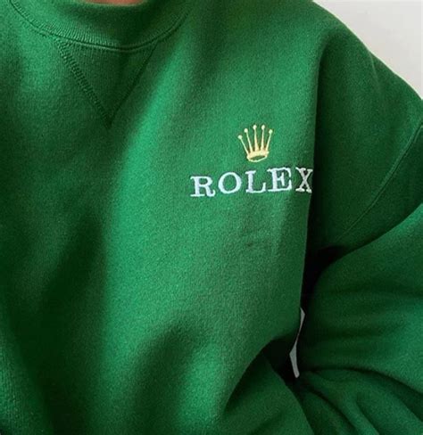 green rolex sweatshirt|rolex clothing brand.